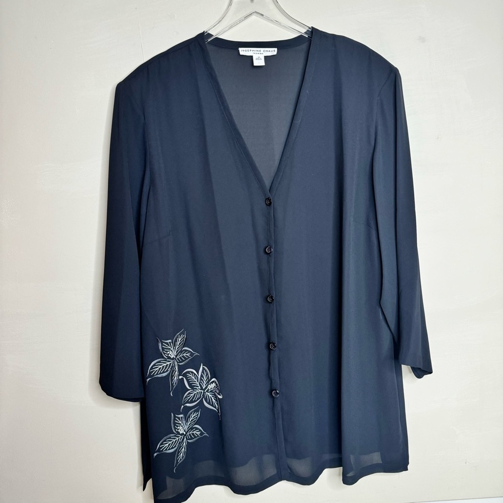 Josephine chaus women shear cardigan